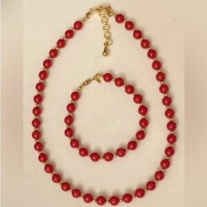 Vintage Estate Monet Necklace and Bracelet